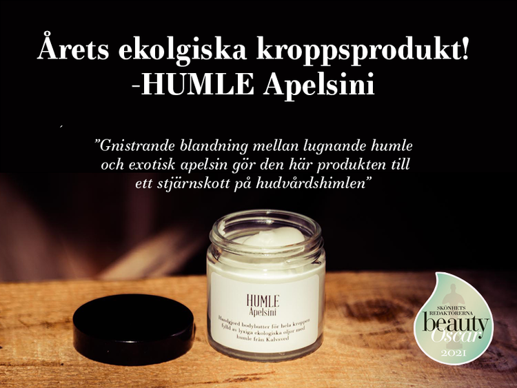 NYHET! HUMLE Bodybutter Skogsglänta - En sammetslen helkroppsupplevelse med doft av svensk skog