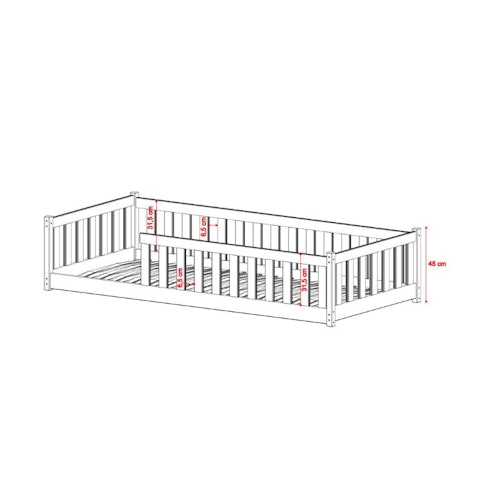Hvit juniorseng, Boel