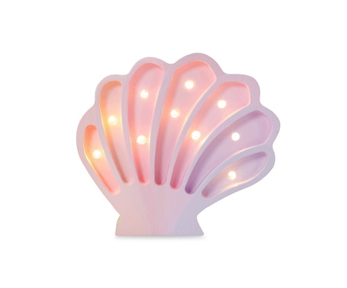 Little Lights, Nattlampe til barnerommet, Skjell rosa