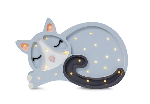 Little Lights, Nattlampe til barnerommet, Katt grå