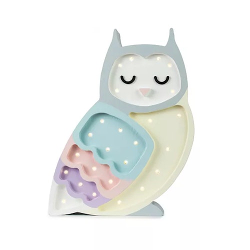Little Lights, Nattlampe til barnerommet, Uggle pastell