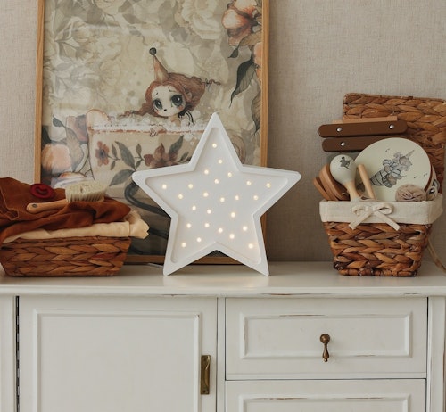 Little Lights, Nattlampe til barnerommet, Hvit Stjerne