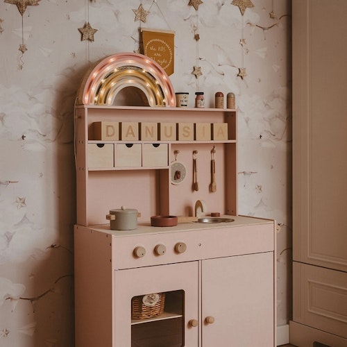 Little Lights, Nattlampe til barnerommet, Regnbue Golden rose
