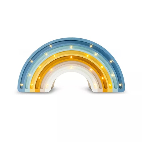 Little Lights, Nattlampe til barnerommet, Regnbue Denim Blue