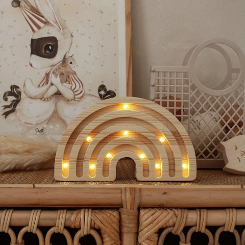 Little Lights, Nattlampe til barnerommet, Regnbue MINI tre