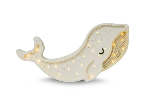 Little Lights, Nattlampe til barnerommet, hval hvit