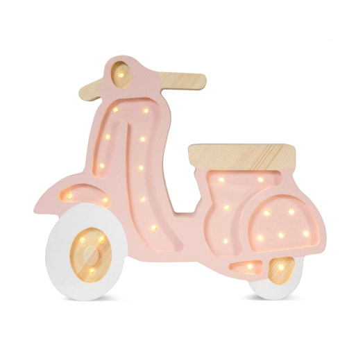 Little Lights, Nattlampe til barnerommet, Moped rosa