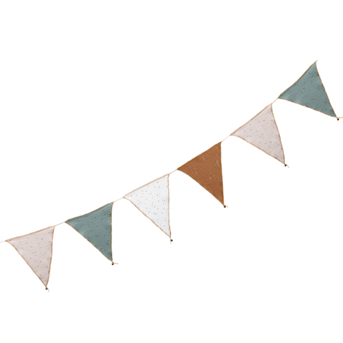 Babylove, vimpel til barnerommet, Mint mix