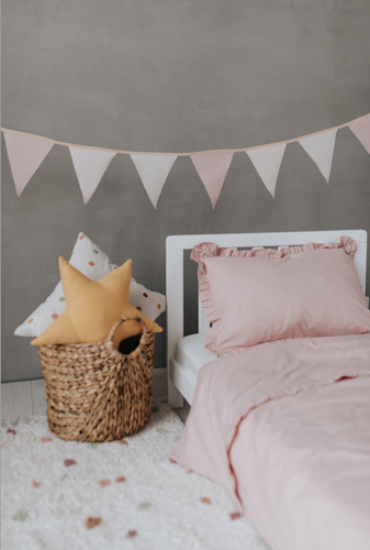 Babylove, Peach sengesett sprinkelseng og juniorseng