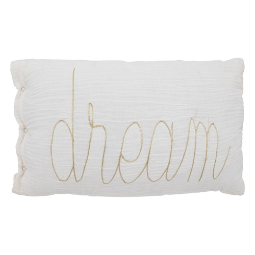Hvit rektangulær pute, Dream