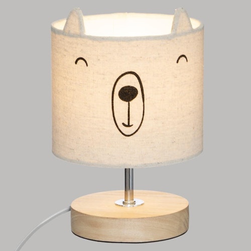 Bordlampe til barnerommet, teddy