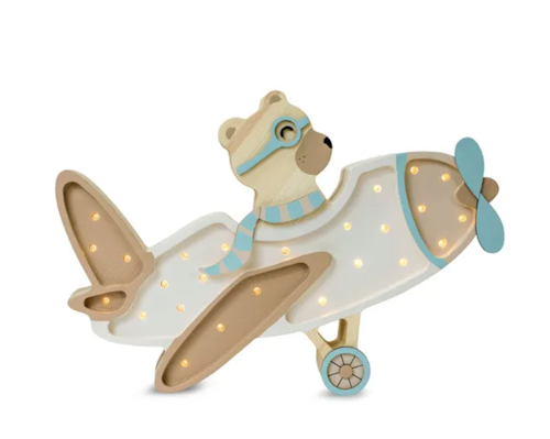 Little Lights, Nattlampe til barnerommet, Vintage flyfly Vanilla Sky