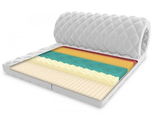 Overmadrass til barneseng/juniorseng, Frutti Latex 6 cm