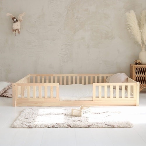 Natur stor barneseng Lisa Duo 140x190 cm