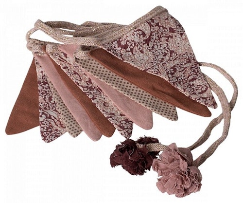 Maileg, vimpel til barnerommet, rosa