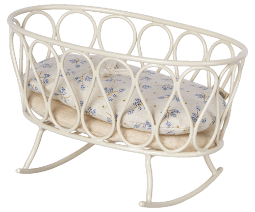 Maileg, cradle metal, MY blue