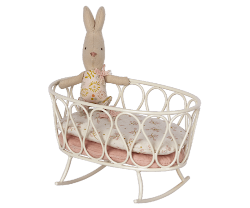 Maileg, cradle metal, MY rose