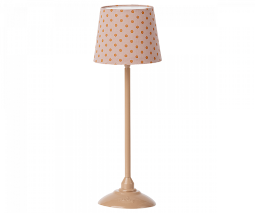 Maileg, gulvlampe til dukkehus, mørkt pudder