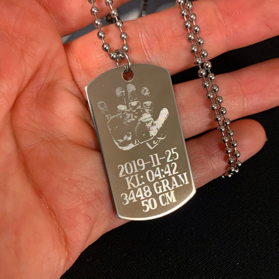 Halsband - dogtags