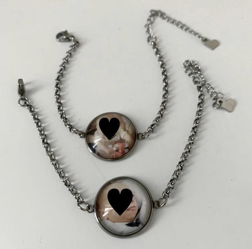 Armband med personlig bild
