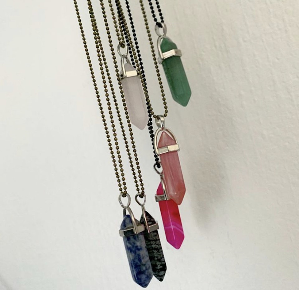 Halsband med pendel