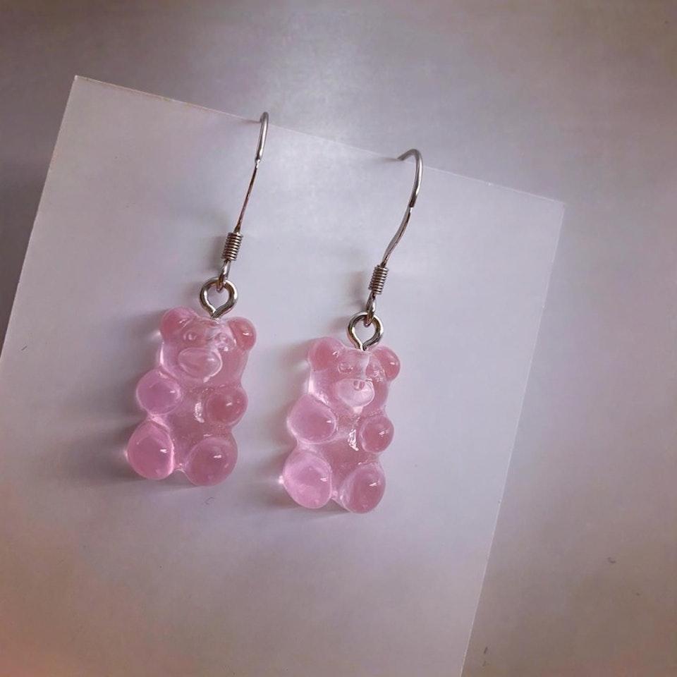Örhängen: gummibjörnar