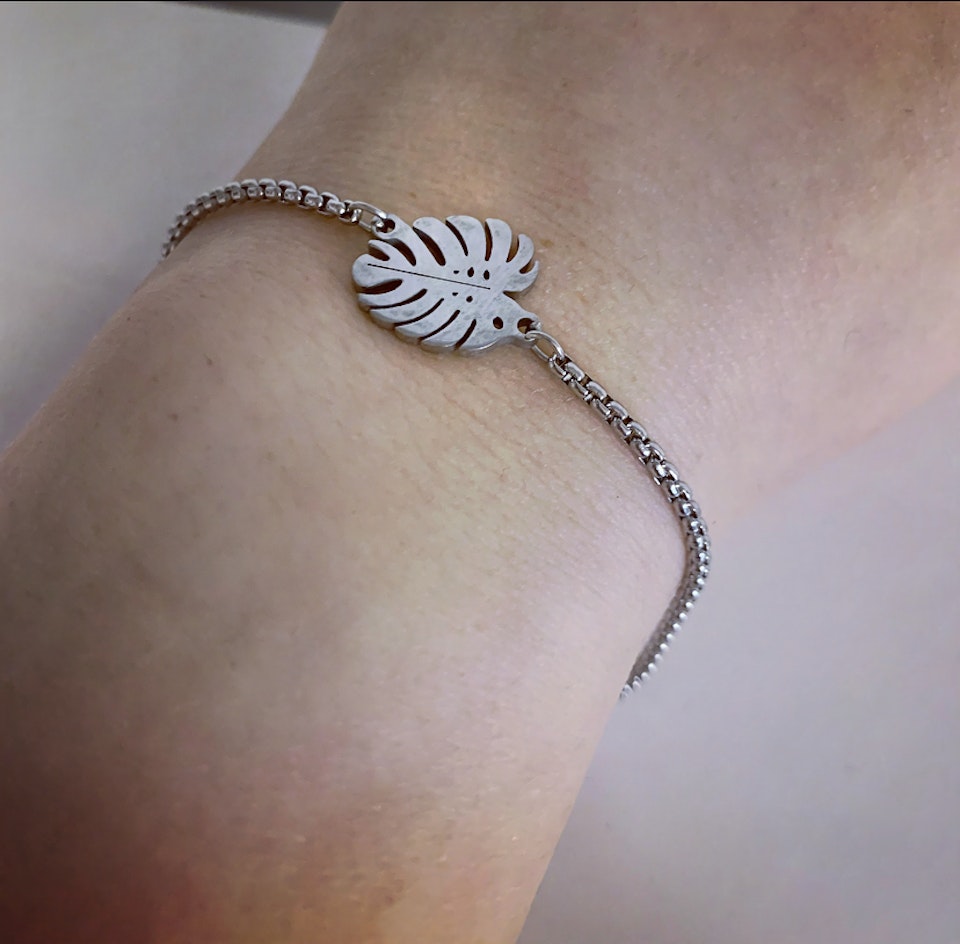 Armband - rostfritt länk