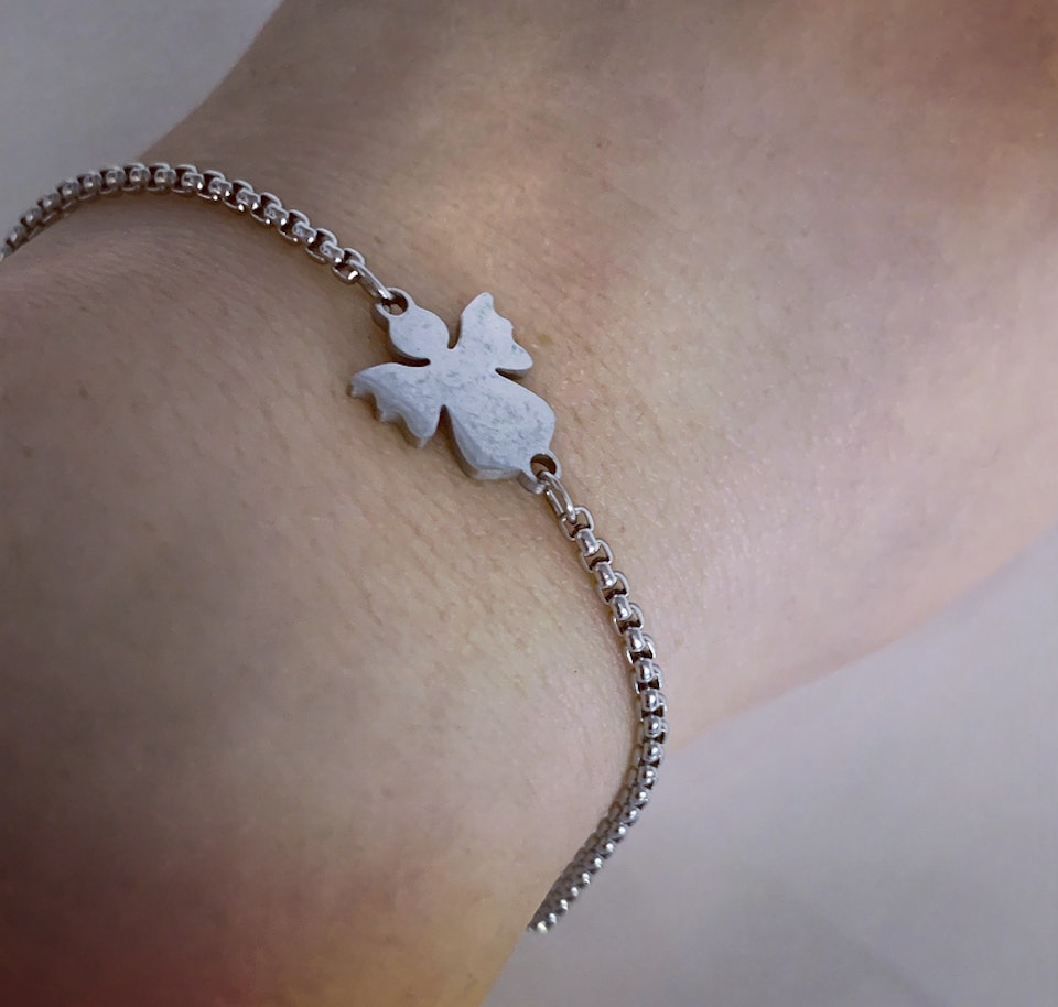 Armband - rostfritt länk