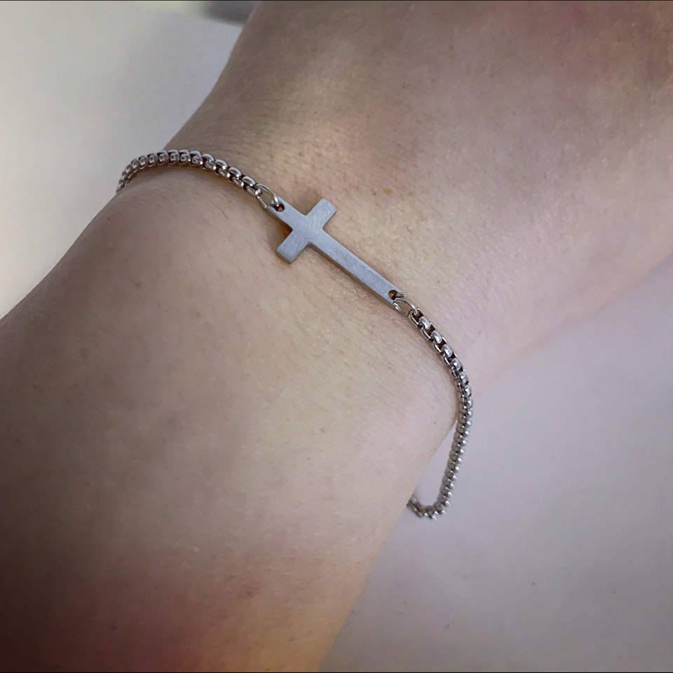 Armband - rostfritt länk
