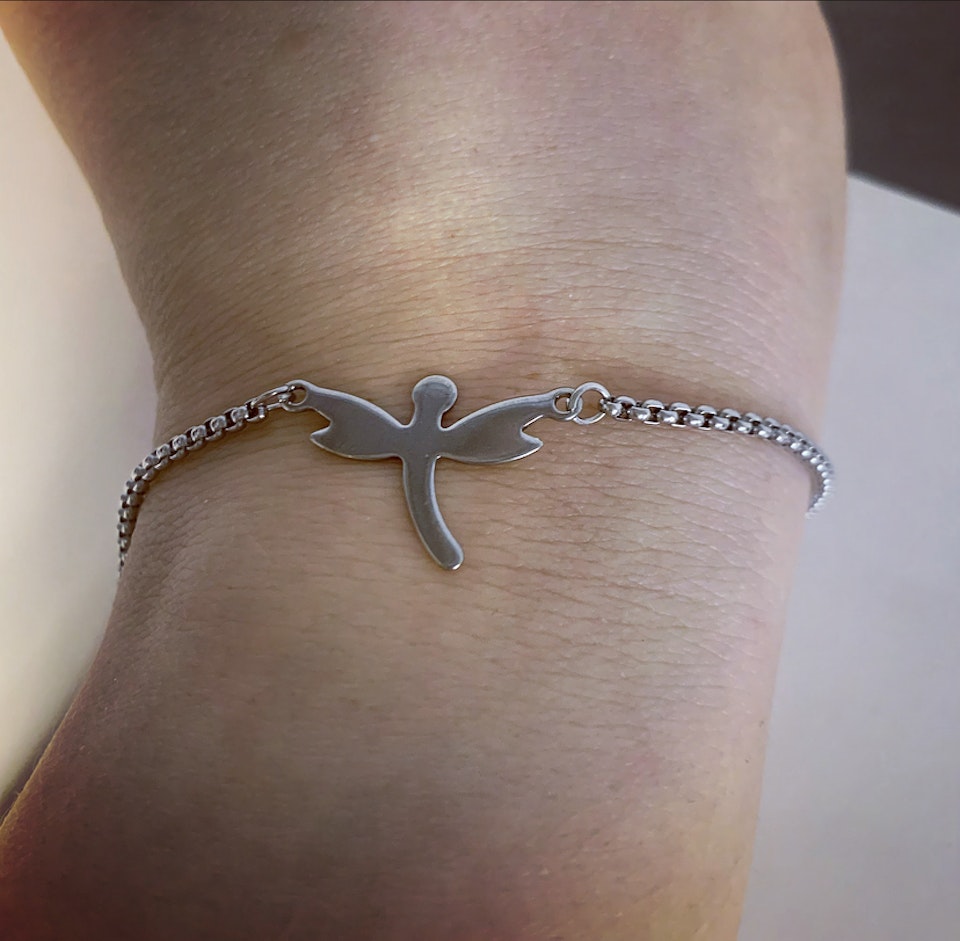 Armband - rostfritt länk