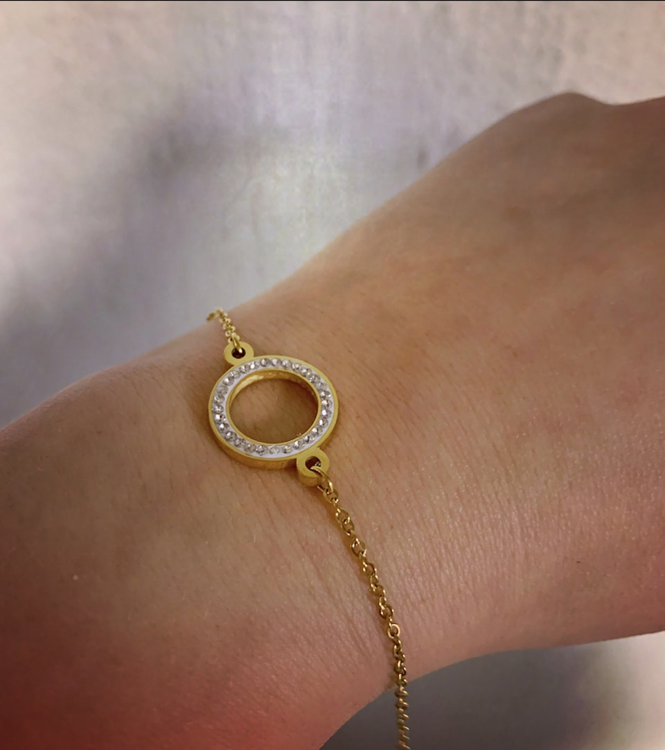 Armband - guldlänk