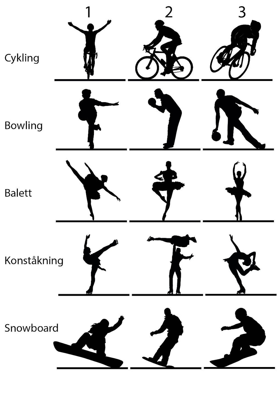 Namnskylt - sport