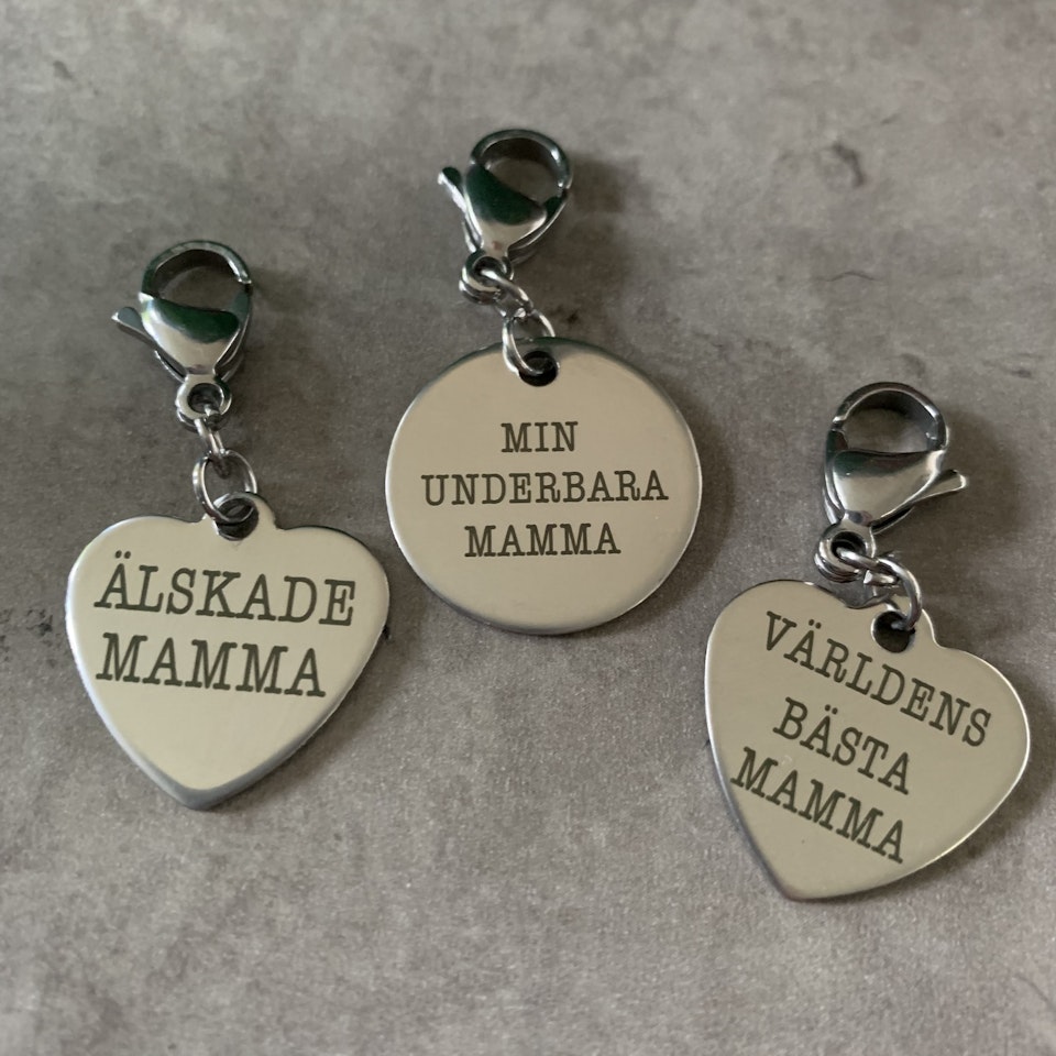 Berlock med klolås - MAMMA