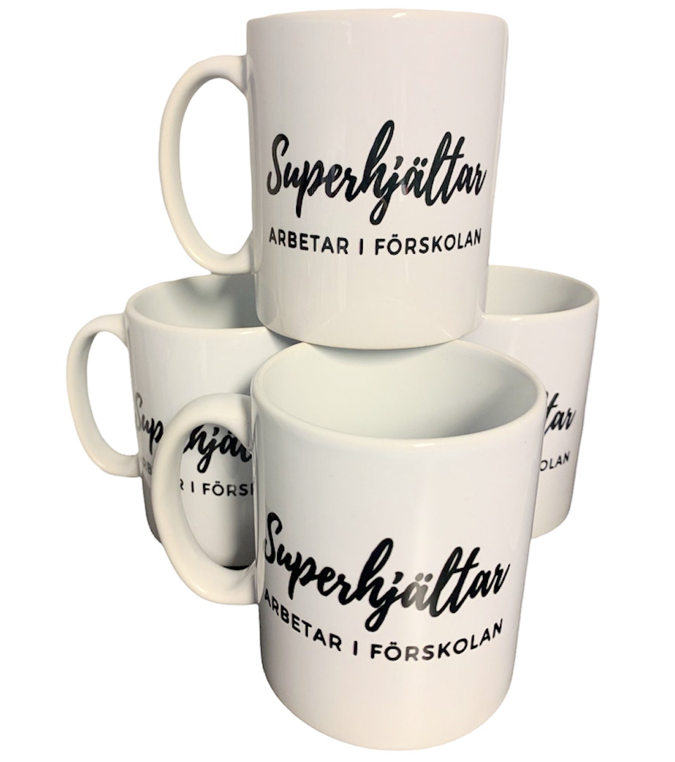 Mugg: superhjältar