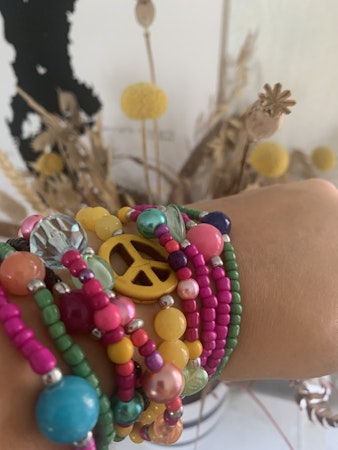 Armband: peace 25mm