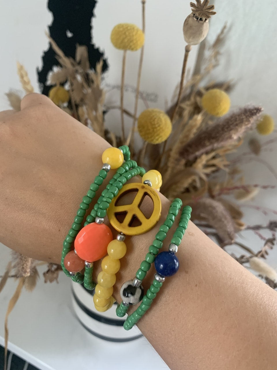 Armband: peace 25mm