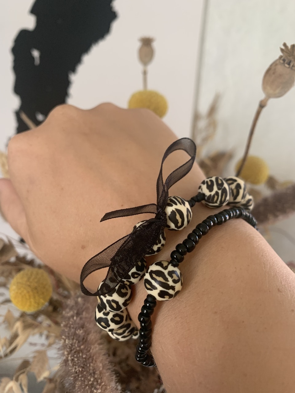 ”Godis”armband - svart