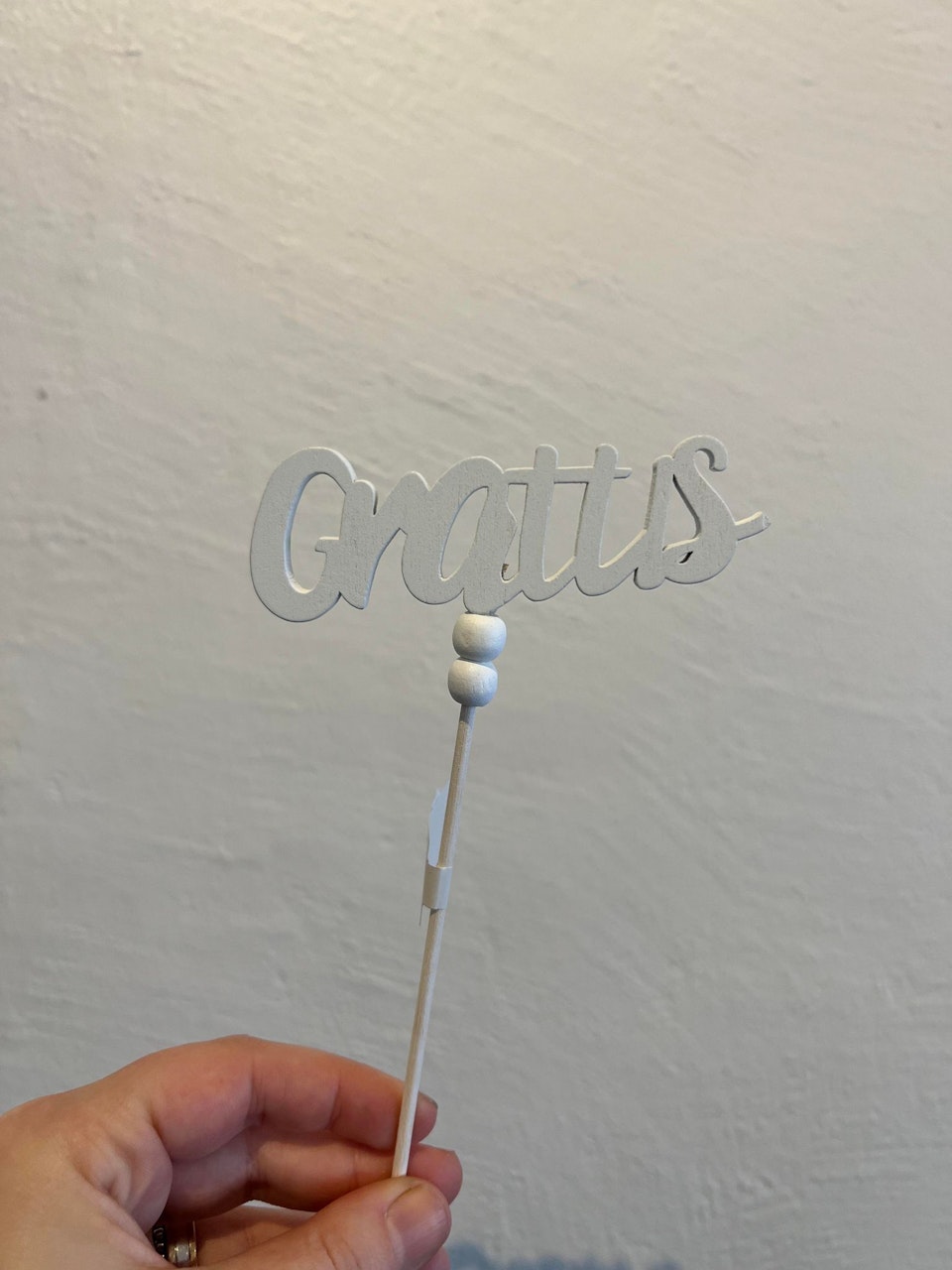 Sticks - grattis/kram