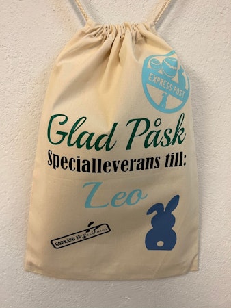 Specialleverans: säck