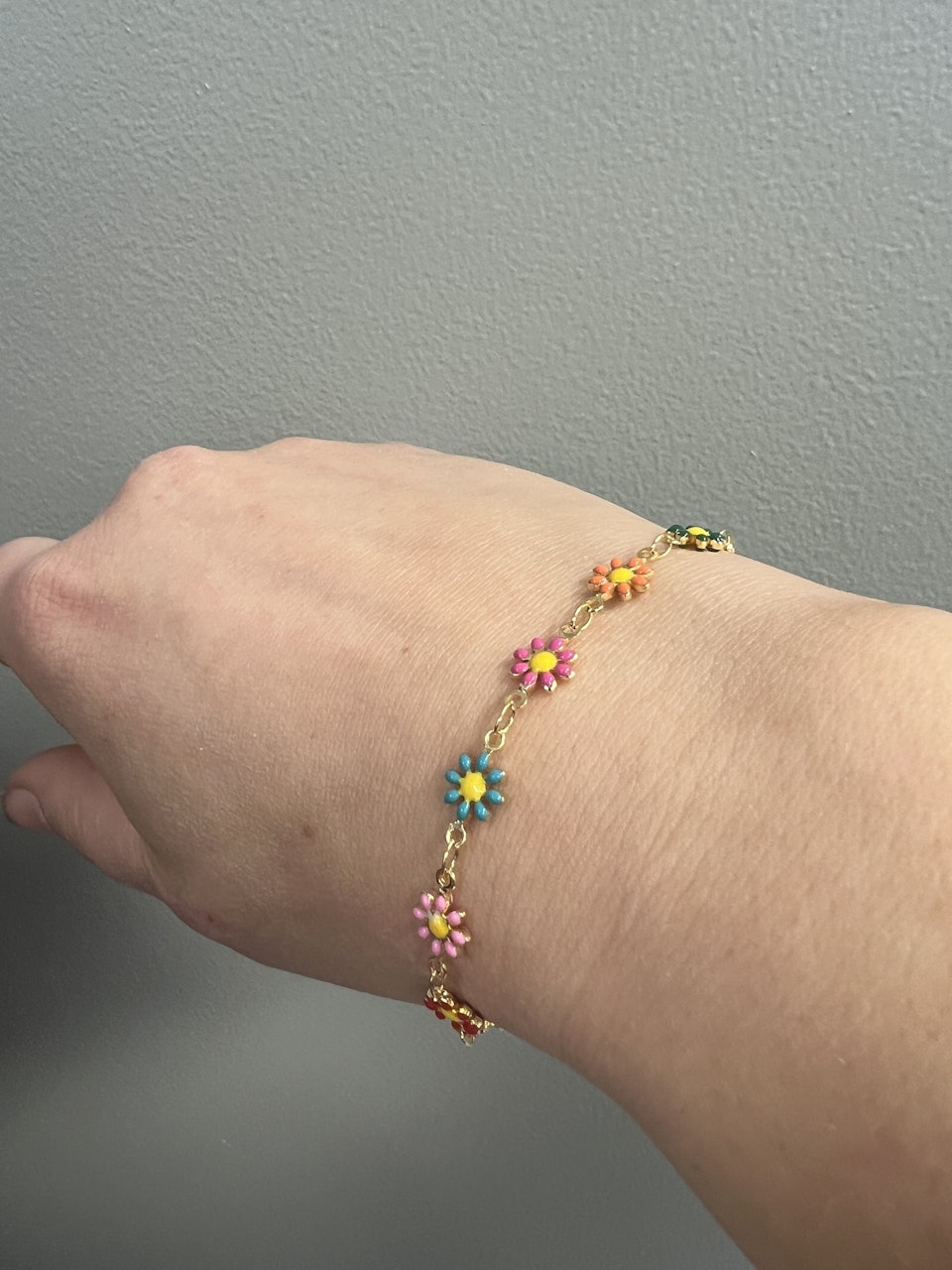 Armband - blomlänk