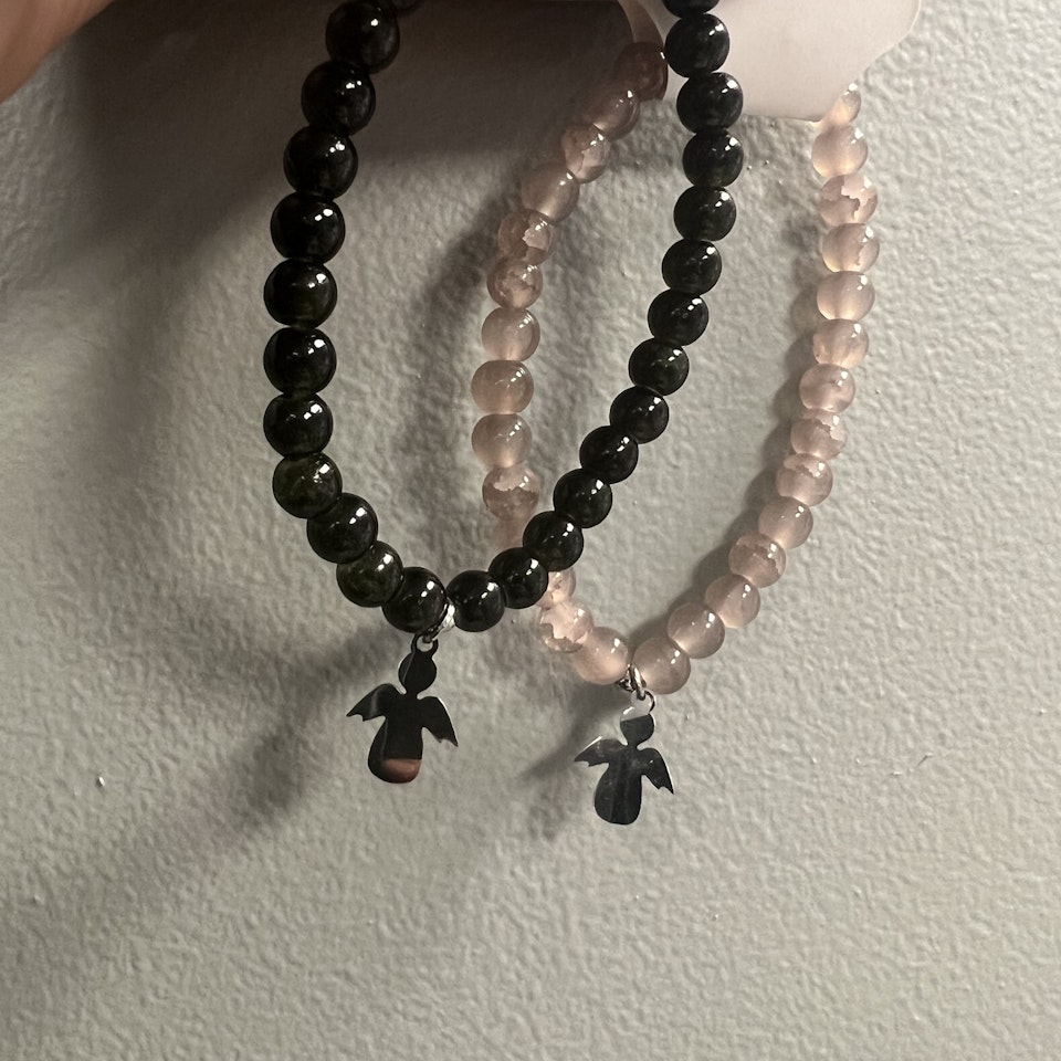 Armband: ängel