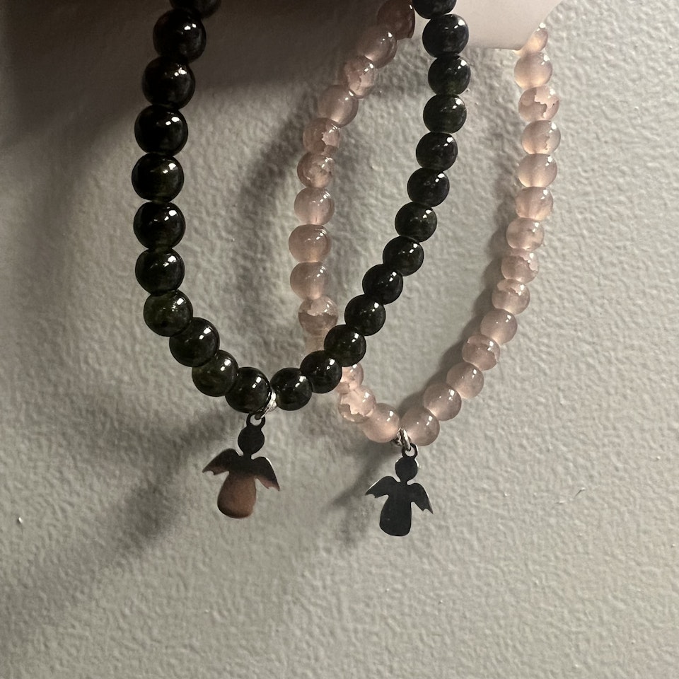 Armband: ängel