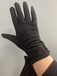 Handskar med mockakänsla