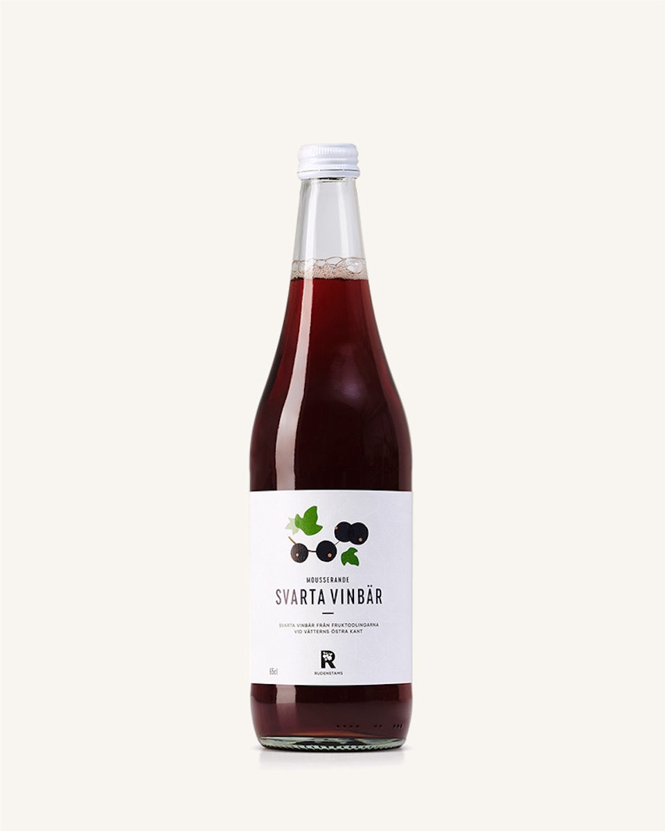 Svarta vinbär Mousserande
