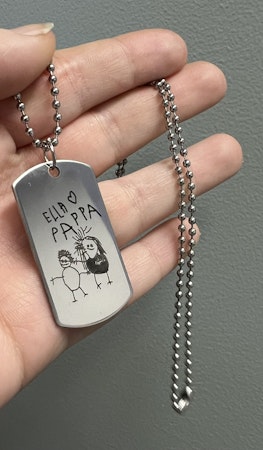 Halsband - dogtags