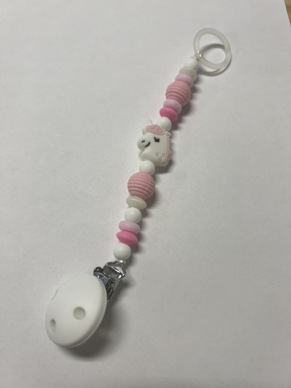 Napphållare: unicorn rosa