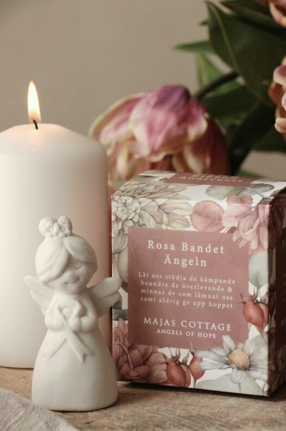 Majas Rosa bandet Ängel i Gåvobox