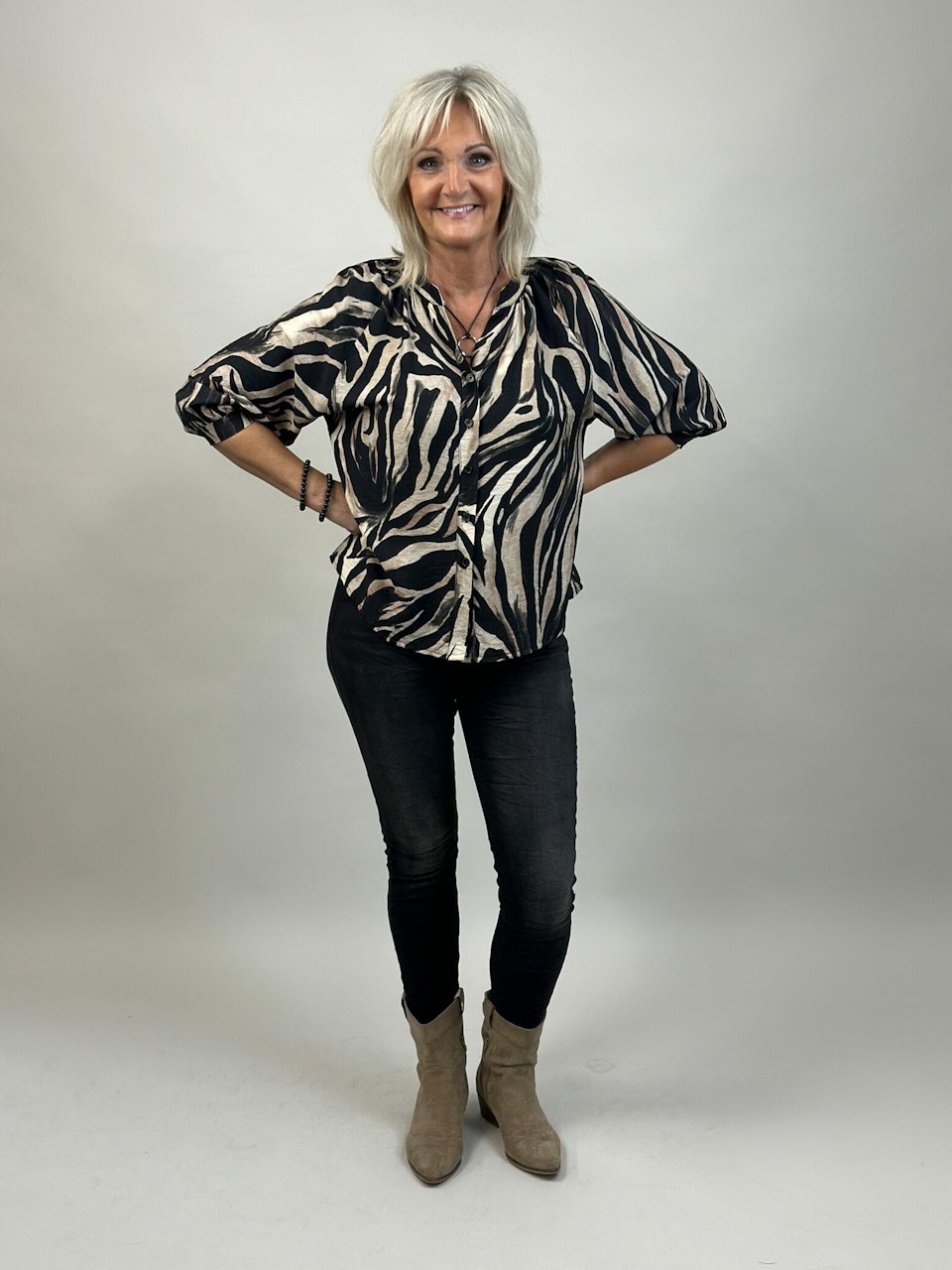 Blus: Amy leopard