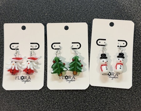 Örhängen: Julmotiv