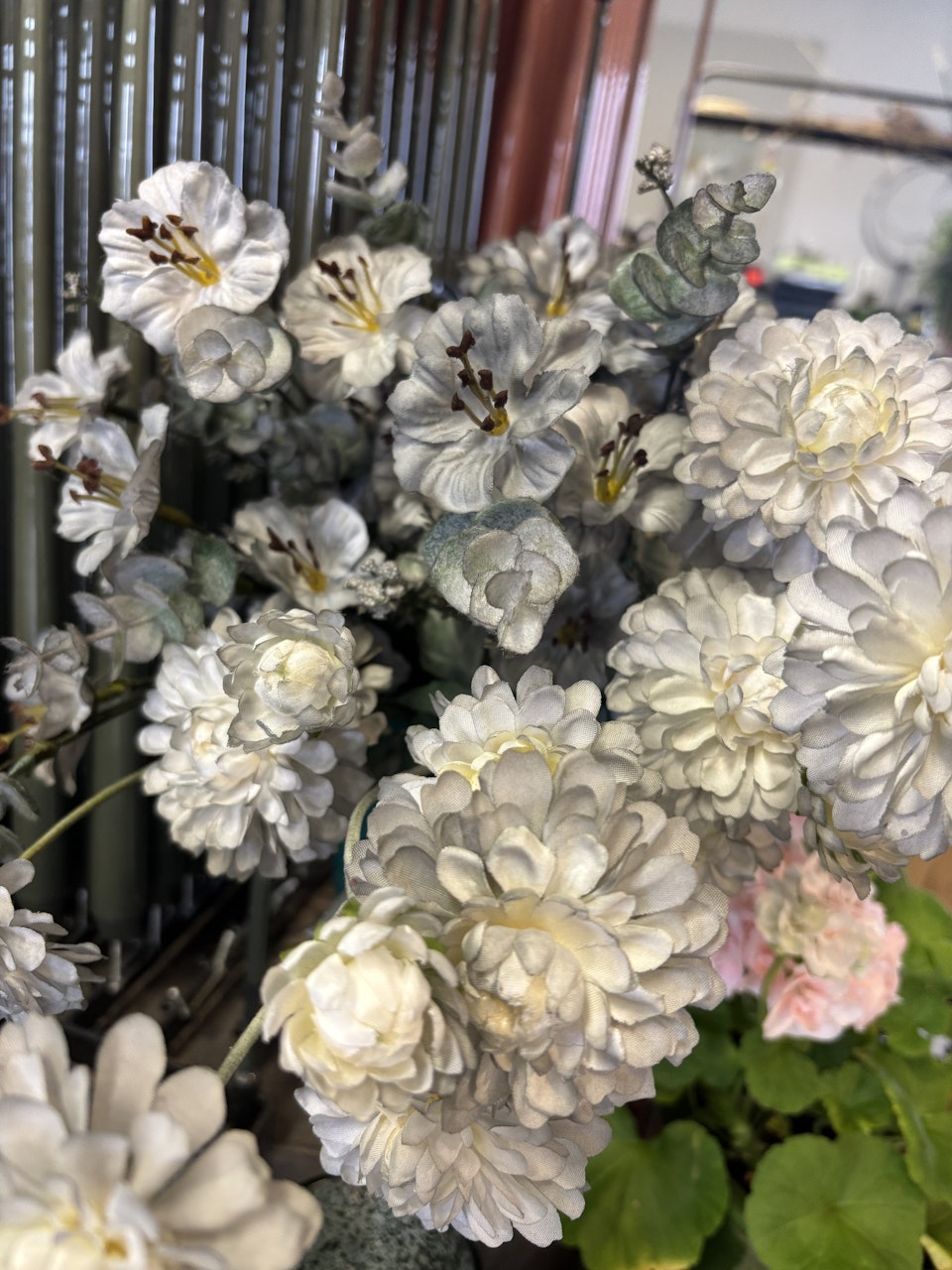 Konstblommor ”bukett”